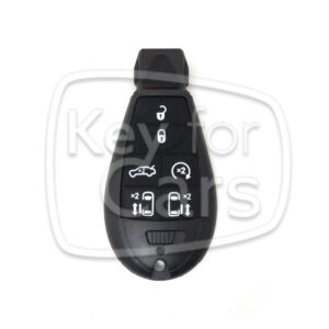 Chrysler 6 knops Fobik afstandsbediening behuizing
