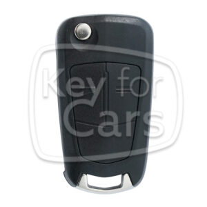 Opel Antara 2 knoppen klapsleutel afstandsbediening behuizing