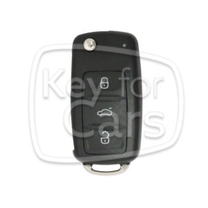 VW Touareg 3 Knops Klapsleutel Afstandsbediening Behuizing