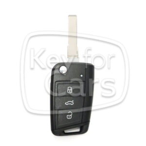 Golf7 3 Knops Klapsleutel Afstandsbediening Behuizing